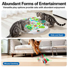 Bentopal Interactive Hide and Seek Cat Toy Set | Endless Fun for Your Indoor Cat with Motion Activated Ball