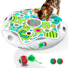 Bentopal Interactive Hide and Seek Cat Toy Set | Endless Fun for Your Indoor Cat with Motion Activated Ball