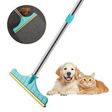 Pet Epilator，Cat Hair Remover，Reusable Pet Hair Carpet Rake Broom Pet Hair Removal，Adjustable Pet Hair Remover，Pet Cleaning Brush with Hanging Ring