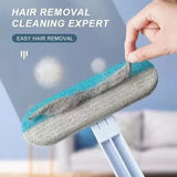 4 in 1 Long Handle Sticky Roller Fur Washable for Bed Static Sofa Pet Cat Dog Hair Lint Remover