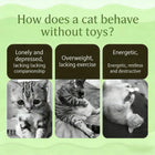 New Store Perks ！Catnip Caterpillar Plush Pillow 1Pc, Crinkle Sound Cat Toy with Catnip Head Silvervine Tail, Interactive Boredom Relief Toy for Indoor Cats