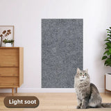 Cat Scratch Furniture Protector, Self-Adhesive Anti-Scratch Cat Couch Protector, Durable Trimmable Cat Scratching Pad for Sofa, Wall, Door, Stop Cat Scratching Damage