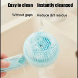 【Summervibes】2026 New 2 in 1 Pet Bath and Grooming Brush Is a Pet Toolwith Built in Shampoo Dispenser for Easy Bathing a Softmassage Tool for Long or Short Haired Dogs and Cats Idealfor Shower Grooming Supplies