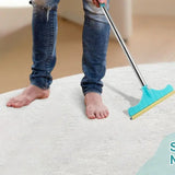 Pet Epilator，Cat Hair Remover，Reusable Pet Hair Carpet Rake Broom Pet Hair Removal，Adjustable Pet Hair Remover，Pet Cleaning Brush with Hanging Ring