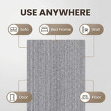 Cat Scratch Furniture Protector, Self-Adhesive Anti-Scratch Cat Couch Protector, Durable Trimmable Cat Scratching Pad for Sofa, Wall, Door, Stop Cat Scratching Damage
