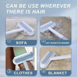 4 in 1 Long Handle Sticky Roller Fur Washable for Bed Static Sofa Pet Cat Dog Hair Lint Remover