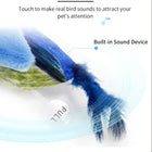 Elastic Rope Bird Cat Toy, Interactive Simulated Feather Teaser Toy for Indoor Cats, Self Playing Hanging Cat Toy to Reduce Boredom and Encourage Exercise Summervibers