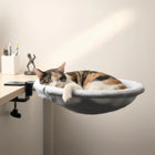 Desk Pet Bedpomesea Soft Elevated Hammock for Small Dogs & Cats, Glow in the Dark Raised Desk Bed,Cozy Floor Hammock,Cat Lounge Furniture,Anti-Anxiety