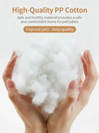 2-In-1 Cat & Cave Calming Anti-Anxiety for Indoor Cats & Small Dogs All Season Use Machine Washable Ultra Soft Lining Non Slip Durable Plush Camas Perros Winter Pet Costco Hotdog Tray Donut Bed Cozy Extra Large Cute Cartoon Fluffy Small Dog Bed