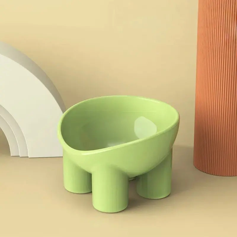 Juego de cuencos elevados Petmino con diseño de cuello cómodo y estabilidad antivuelco