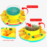 Interactive Dog Toys for Training Slow Eat Puzzle Toy Funny Feeding Dispenser Intelligence Toy Slow Feeder Aid Digestion