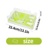 Allforpaws Puzzle Cat Slow Feeder Treat Maze Mazing Fun Treat Hunt Cat Toy Christmas Gift for Cats