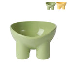 Elevated Pet Bowl Set Feeder with Neck Design, Anti-Tip Feature, Perfect for Cats & Dogs, Ideal for Food Water Snacks