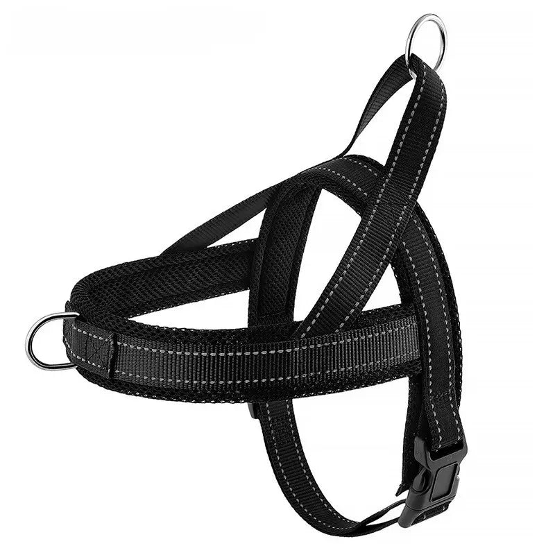 Arnés para perros Petmino Premium transpirable, sin tirones – Suave, ajustable y reflectante