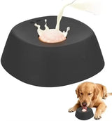 Liquid Slow Dog Bowls Anti-Slip Ball-Shaped Bone Soup Dog Licking Bowl Licking Bowl for Healthy Eating Non-Slip and Anti-Chokin