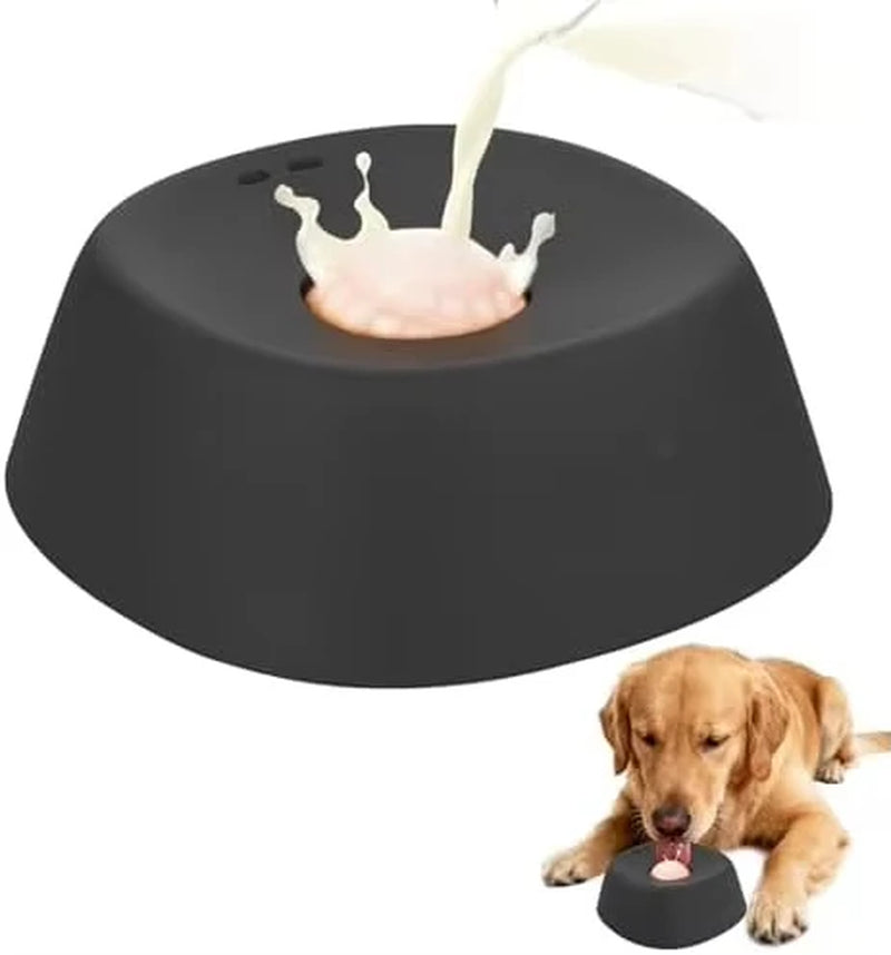 Petmino Premium Slow Lick Dog Bowl — Diseño Antideslizante con Forma de Hueso