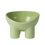 Elevated Pet Bowl Set Feeder with Neck Design, Anti-Tip Feature, Perfect for Cats & Dogs, Ideal for Food Water Snacks