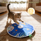 Seek Cat Toy with 20 Toys Hide and Seek Rechargeable Cat Toy #Summervibes #Petlovers Automatic Chargeable Interactive Cat Toy for Indoor Cats ，Iultra-Quiet Touch Activated Self Play Cat Exercise Toy for Adult Cats & Kittens Breed Outdoorfun